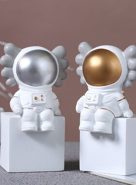 速发太树载航员办公室桌面车宇摆件家居潮玩空脂小摆件工艺品