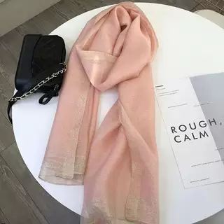 羊毛真丝巾送礼盒装围巾女冬季2024新款轻奢韩系氛围感桑蚕丝围脖,淘宝优惠券,粉丝福利购,淘宝优惠卷