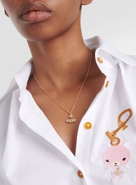 Vivienne Westwood西太后 女款Pina 水晶装饰项链 迷衣时尚