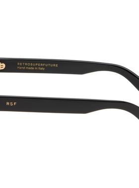 Retrosuperfuture 男士 太阳镜 黑色 Caro 太阳镜