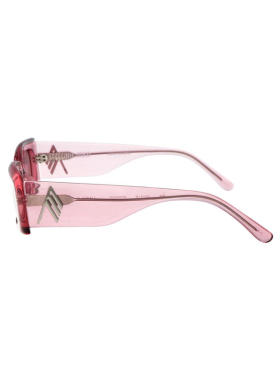 The Attico 女士 SS25 太阳镜 POWDERPINK 醋纤太阳眼镜