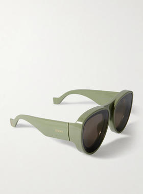 Loewe 女士 太阳镜 + Paula's Ibiza 超大号飞行员醋纤太阳眼镜