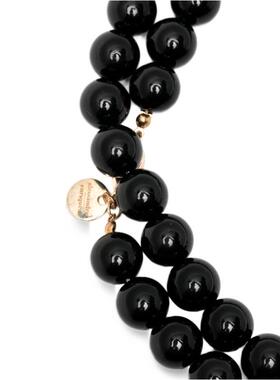 Alessandro Enriquez 女士 FW26 项链/吊坠 Bijoux 黑色