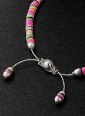 MAOR 男士 手链 Malli 纯银珠饰手链