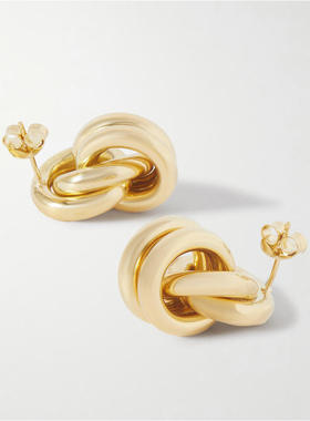 LIÉ STUDIO 女士 SS26 耳环 The Vera 金色朱红色