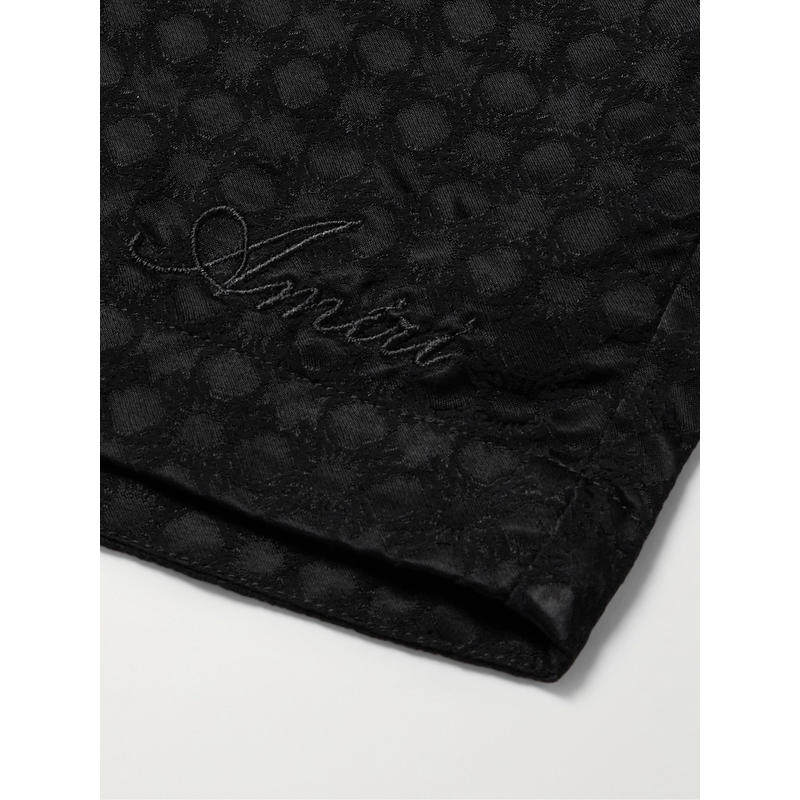 Amiri 男士 SS25 短裤 直筒提花抽绳短裤,淘宝优惠券,粉丝福利购,淘宝优惠卷