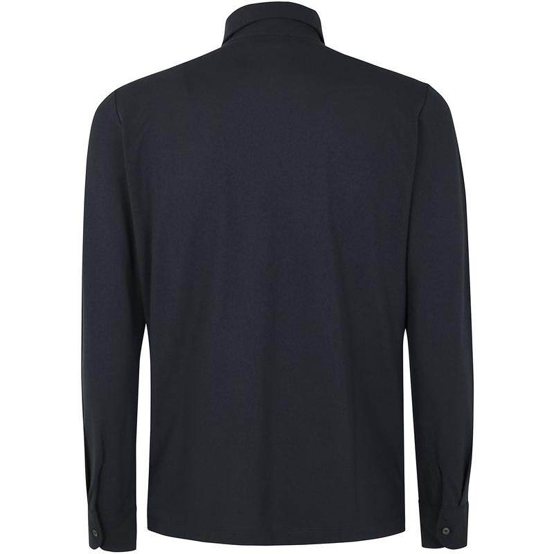 Zanone 男士 SS25 POLO衫 长袖Polo衫 - 图0