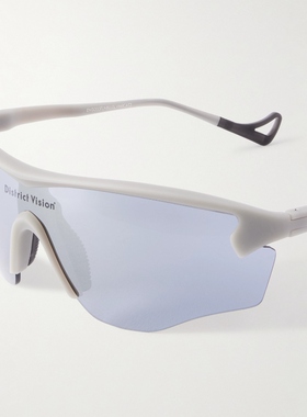 【秋冬新品】District Vision 男款Junya Racer D形框聚碳酸酯太