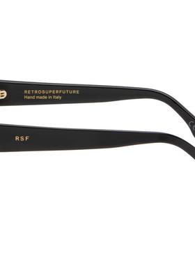 Retrosuperfuture 男士 太阳镜 黑色 Roma 太阳镜