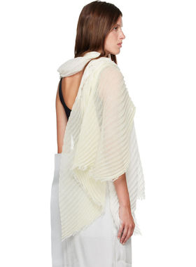 Issey Miyake 三宅一生 女士 围巾 Issey Miyake Scarfs 白色