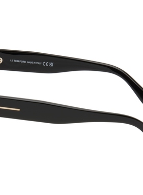 Tom Ford汤姆 福特 女款黑色 Caine 太阳镜 迷衣时尚