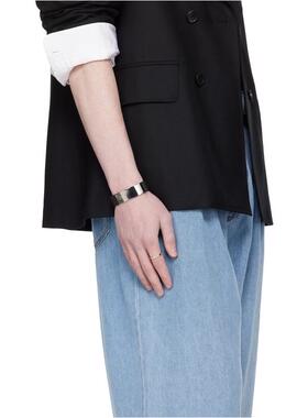 MM6 Maison Margiela 马吉拉MM6 男士 手镯 徽标雕花