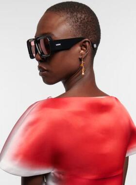 Loewe 罗意威 女士 太阳镜 Paula's Ibiza 方框太阳眼镜