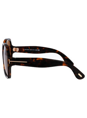 Tom Ford 汤姆·福特 女士 SS25 太阳镜 醋纤棕色太阳眼镜