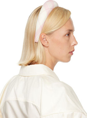 Vivienne Westwood 西太后 女士 发箍 灰白色  粉色 Wide