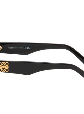 Loewe 男士 太阳镜 黑色 Anagram 太阳镜