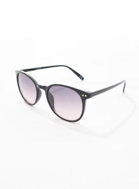 ASOS DESIGN 女士 太阳镜 设计黑色圆形太阳眼镜