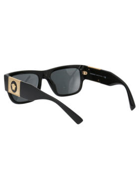 Versace 范思哲 男士 FW24 太阳镜 黑色 Medusa Stud