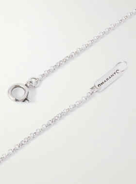 isabel marant 男士 FW25 项链/吊坠 镀银吊坠项链