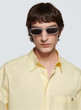 Jacquemus 雅克慕斯 男士 太阳镜 Altù 对比色太阳眼镜