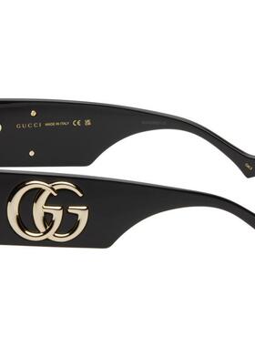Gucci古驰女士 秋冬新品 太阳镜 黑色太阳镜