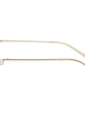 Gucci古驰女士 秋冬新品 太阳镜 金色 Geometric 太阳镜