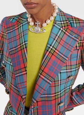 Vivienne Westwood西太后 女款行星精饰短项链 迷衣时尚