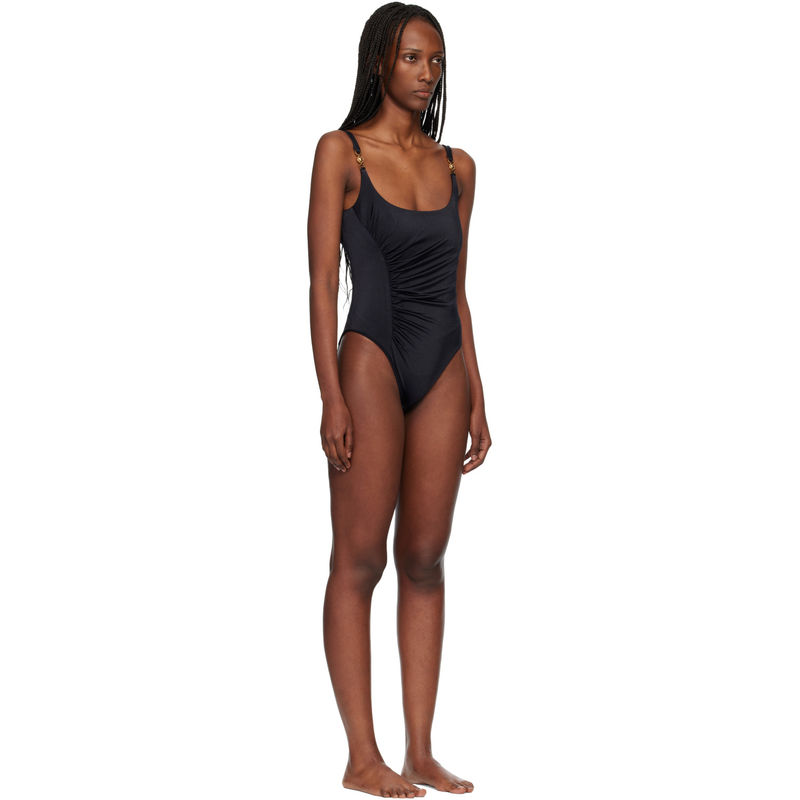 Versace Women's SS26 One-piece Swimsuit Black