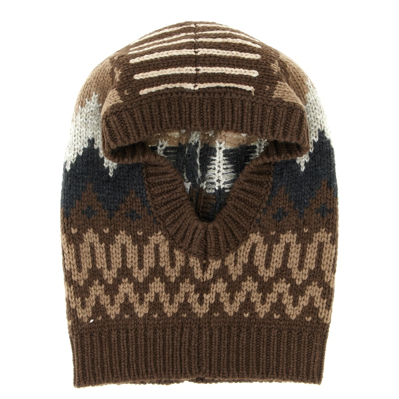 Brunello Cucinelli 女款'Fair Isle' 亮片精饰羊绒围脖 迷衣时尚 - 图3