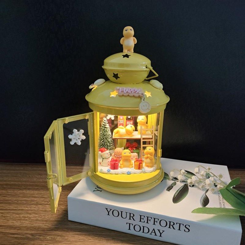 烛台diy萌萌奶龙小夜灯卧室书房摆件女生手工创意礼物送儿童朋友,淘宝优惠券,粉丝福利购,淘宝优惠卷