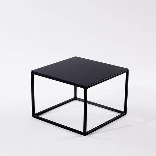 中式黑色金属小型铁架底座工艺品摆件茶桌盆栽铁艺置物展示架摆设 - 图2