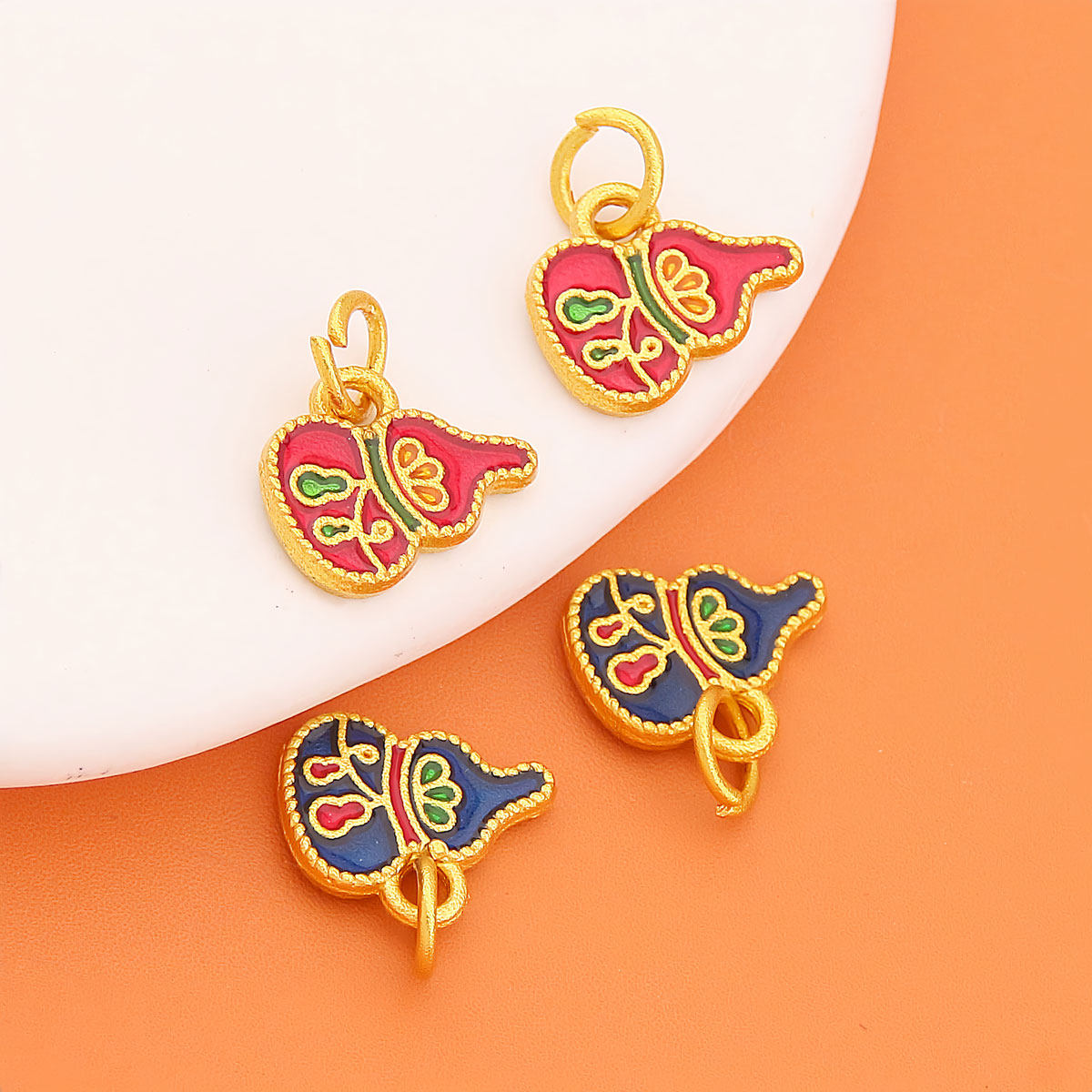 滴油国风保色葫芦DIY饰品配件手工编织手链项链吊坠挂件配饰批发,淘宝优惠券,粉丝福利购,淘宝优惠卷