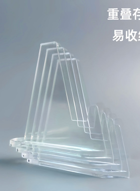 吧唧展示架透明亚克力纪念币谷子