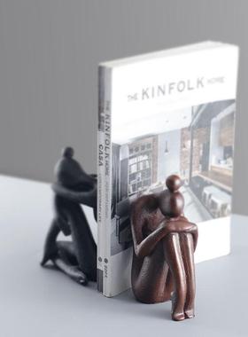 思想家瑜伽女孩书柜桌面装饰品客厅办公室学习入口装饰品生日礼物