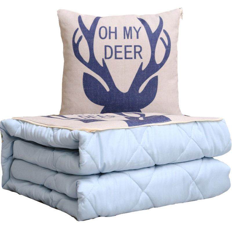 抱枕被子两用北欧简约汽车多功能靠枕靠垫多功能折叠小毯子二合一,淘宝优惠券,粉丝福利购,淘宝优惠卷