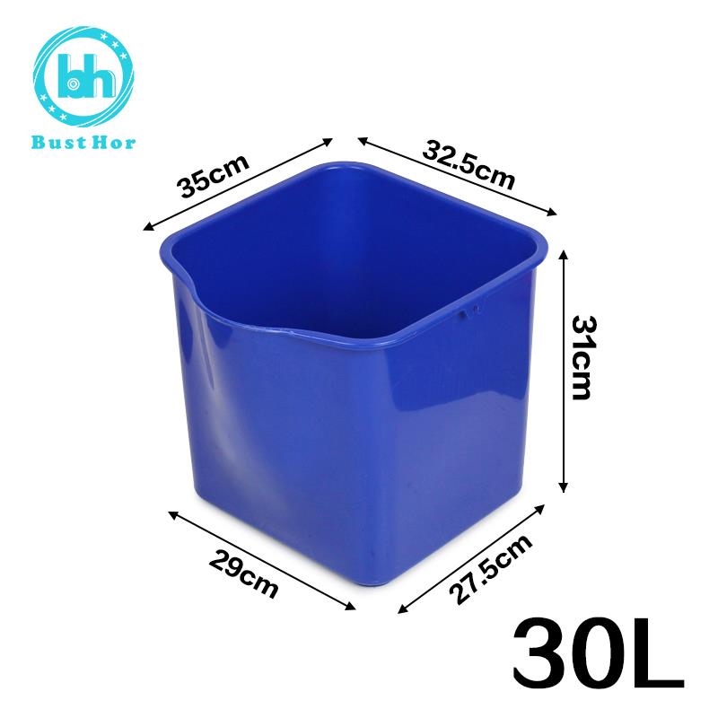 柏德汇单桶地拖桶清洁车拖地桶 榨水车洗拖把桶甩水柞水车挤水桶 - 图1