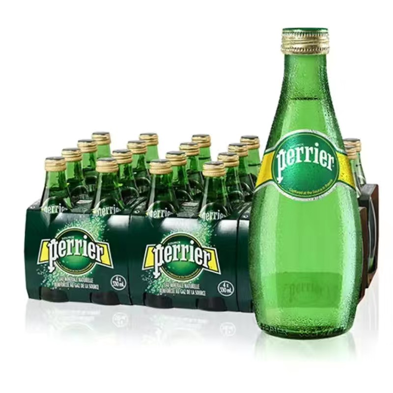 正品法国进口Perrier颂家巴黎水柠檬青柠果味气泡水330ml*24 - 图3