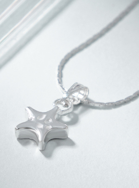 笑脸幸运星星项链简约高级感百搭