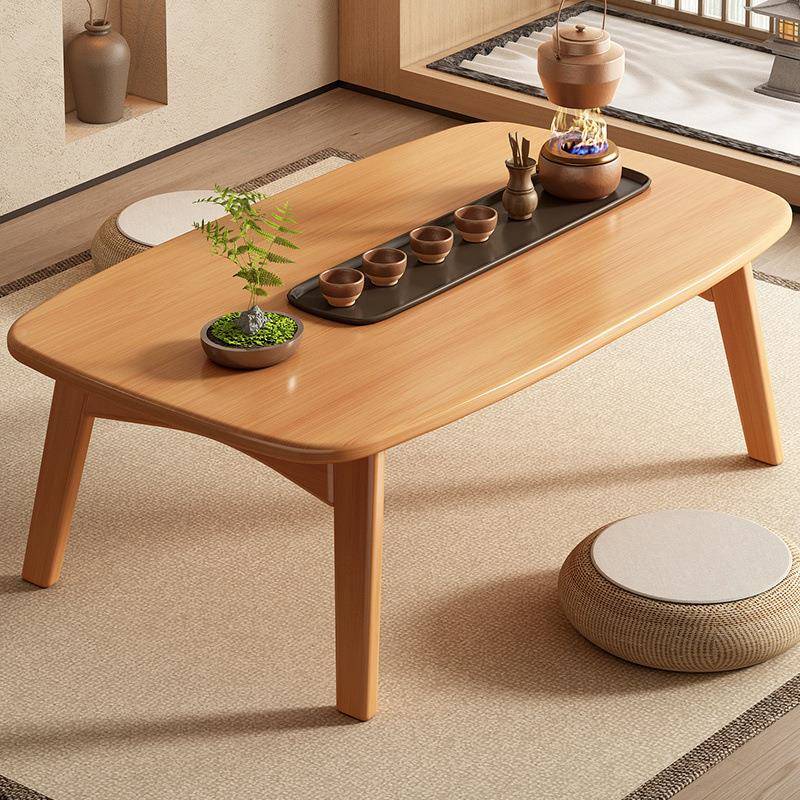 折叠喝飘可窗茶家用客厅阳台坐地茶桌日式榻榻米小CRI桌几子炕桌 - 图1