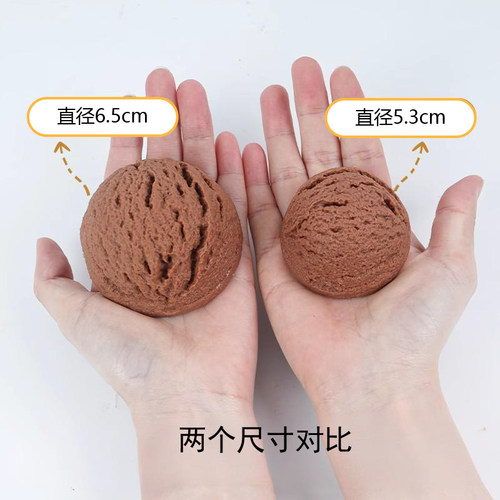 仿真假冰淇淋球模型ins风雪糕柜摆件甜品店直播道具diy圣代杯配件 - 图2