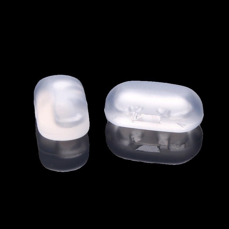 硅胶眼镜鼻托 中间套入金属鼻梁支架托叶防滑透明白鼻垫眼镜配件,淘宝优惠券,粉丝福利购,淘宝优惠卷