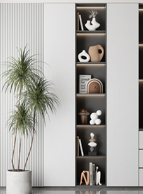 速发简约大地边厅柜餐色柜家居装饰品客酒小众艺术高级感壁龛摆件