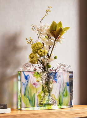 匠门琉璃古法水晶聚财摆件