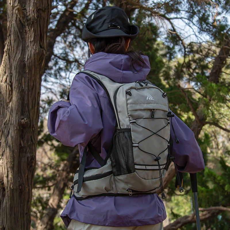 轻便登山双肩包徒步旅游爬山超轻量化小包女自行车骑行男户外背包 - 图1