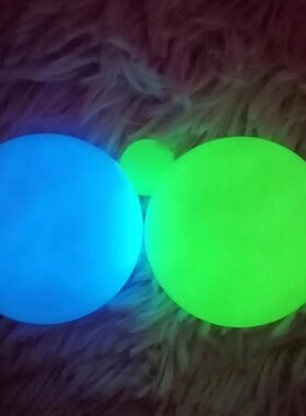 包邮夜明珠夜光石荧光摆件鱼缸家具客厅办公室摆件客