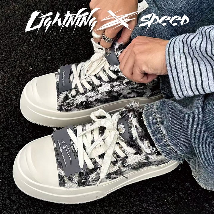 露思同款鞋子LightningSpeed小香风休闲男鞋女增高鞋情侣鞋时尚,淘宝优惠券,粉丝福利购,淘宝优惠卷