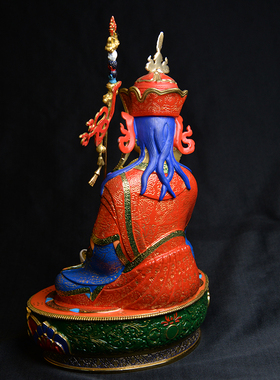 王师兄藏式莲花生大士佛像