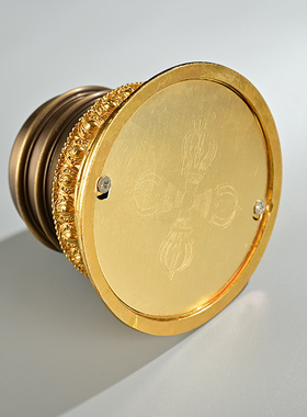 王师兄藏式黄铜嘎当塔舍利塔佛塔西藏藏传用品密宗装藏佛前供奉家
