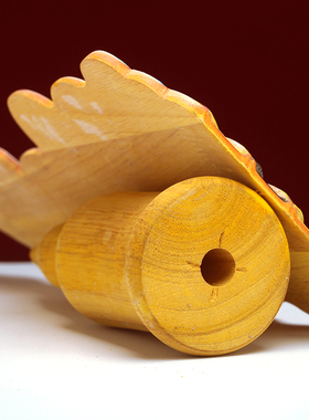 家用八供摆件单个实木彩绘