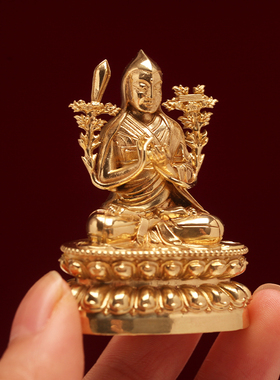 藏式黄铜家用摆件迷你装饰摆件